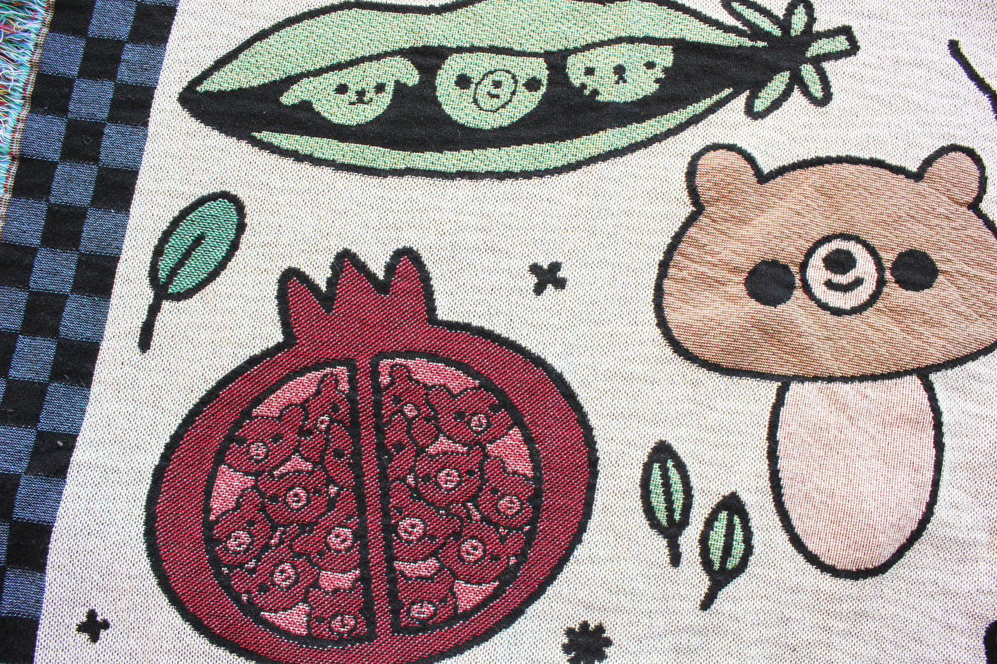 Fruit and Veggies Creature Blanket
