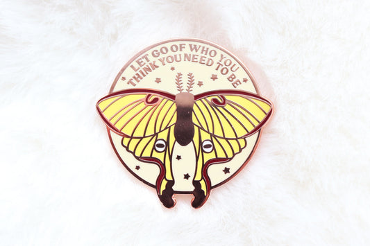Luna Moth Enamel Pin